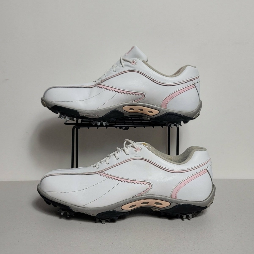 FootJoy Summer Series #98628 White and Pink Golf Shoes Size US 8M Women's FJ - Picture 2 of 9